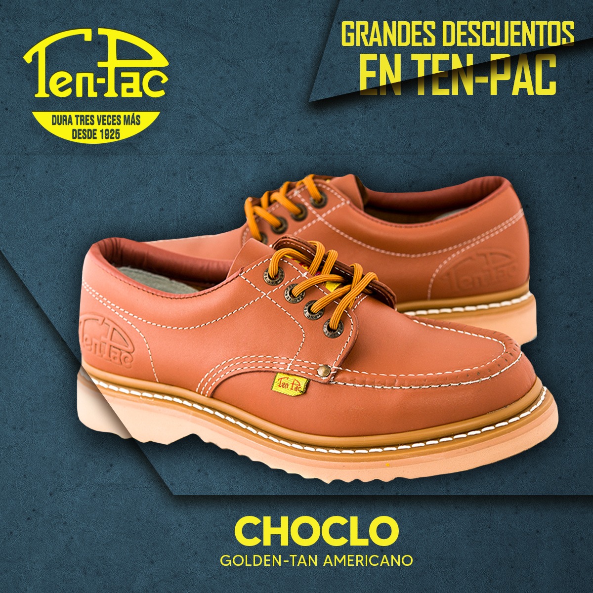 Tenpacbotas's tweet photo. 📣📣📣📣
NO TE PIERDAS LOS GRANDES DESCUENTOS DE @Tenpacbotas
Llévate las Choclo Golden-Tan por solo $472 pesos
🔴Encarga las tuyas aquí https://t.co/VCSIpTOYJx
👉Válido al 27 de julio👈 https://t.co/TPs7NbHc8Y