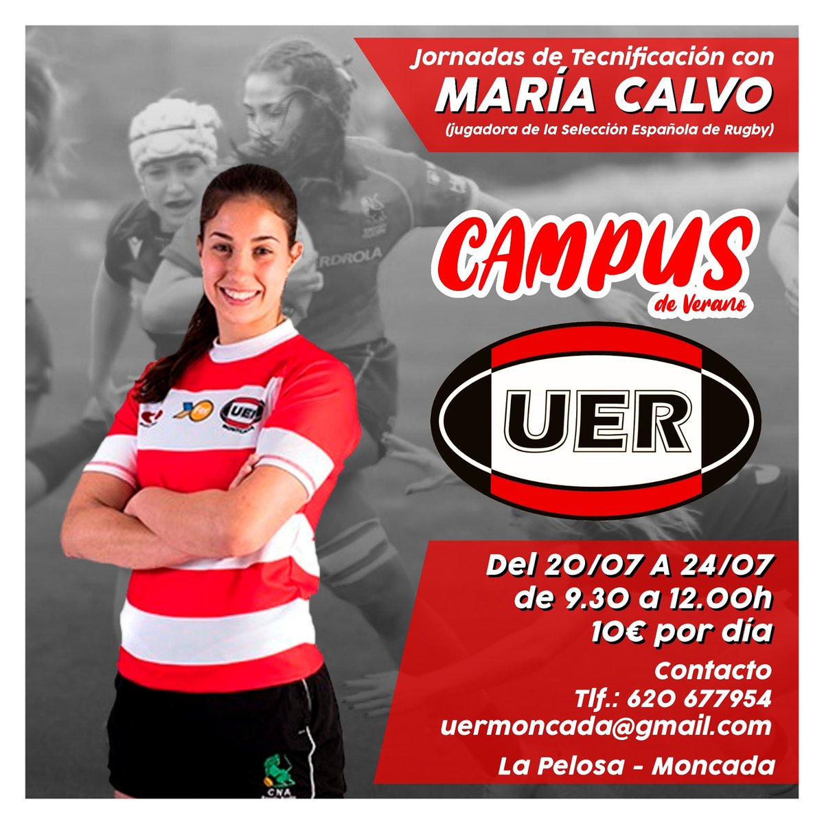 La semana que viene se presenta muyyy interesante 😍😍😍😍
No os la podéis perder

❤️ 🏉❤️🏉❤️🏉❤️🏉

#moltaUER 🔴⚪ #rugby #rugbylife #escuelas #superacion #valencia