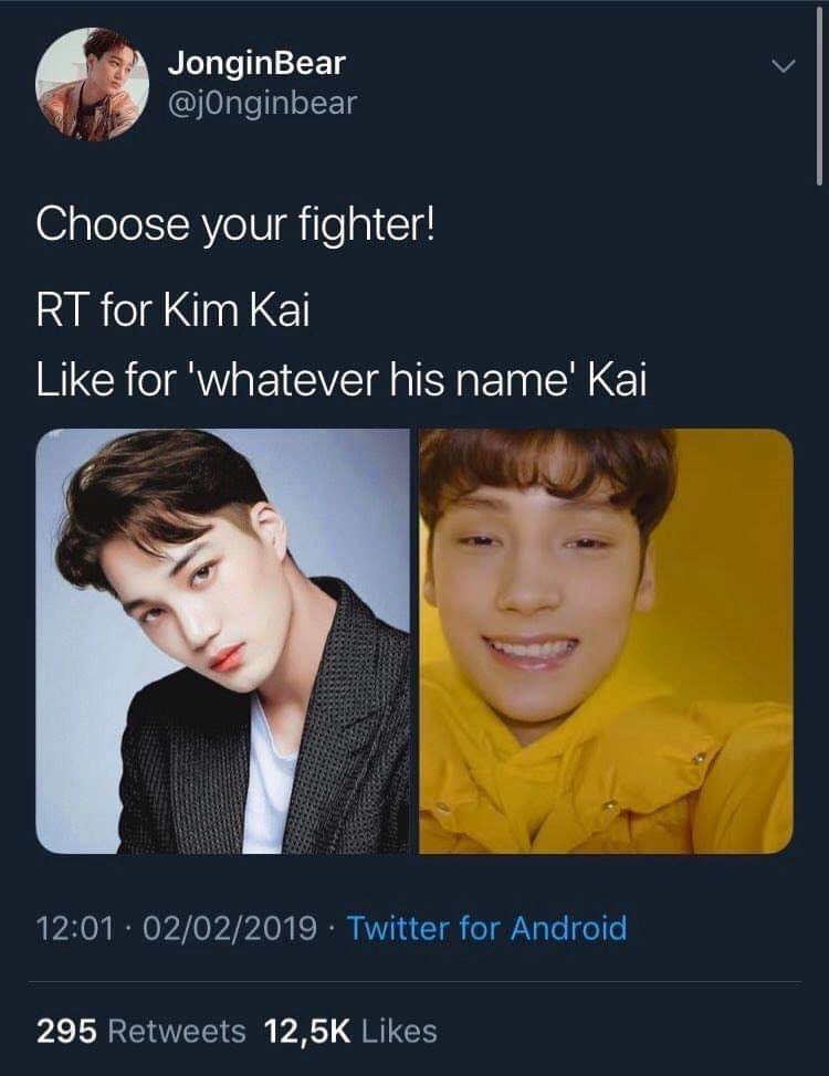 blueresi's tweet photo. Not BTS related but... choose your fighter 😭😭💀 https://t.co/6Sc2NJZU7Y