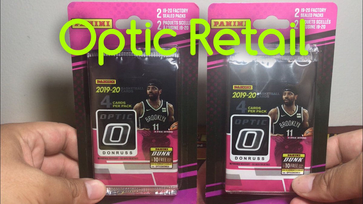 ToyHuntDudes's tweet photo. 2019-20 Optic Donruss Value  Packs - Optic Donruss Rated Rookie https://t.co/cl9CXlIcTq via @YouTube #nba #basketballcards #basketball #zion #optic #yeet https://t.co/U3uwWKa4S0