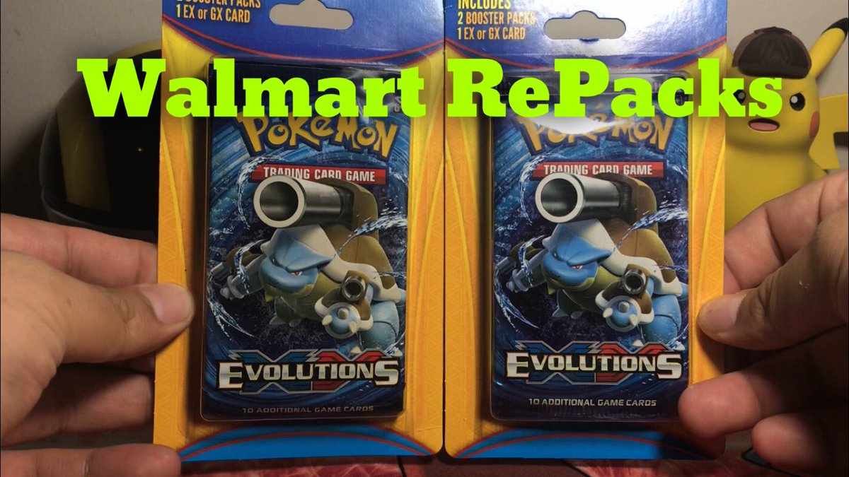 ToyHuntDudes's tweet photo. Opening 2 Pokémon Card Hanger Packs - Fullart Trainer Amazing Pull - bon... https://t.co/boxsJNwxkl via @YouTube #pokemon #pokemoncards #walmart #pokemontcg #evolutions https://t.co/8d1zImFpMN