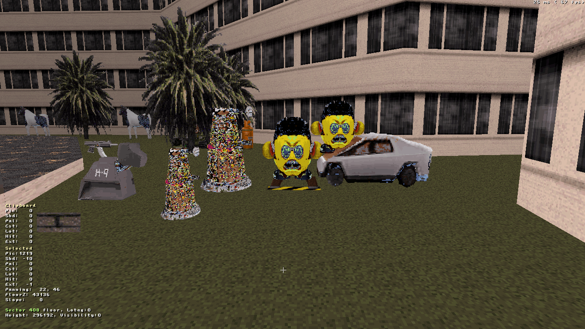 duke_unreal's tweet photo. #Duke3D #TelAviv part of this map, with the coolest #voxels.
+The #Voxel files I Voxed.
The center of this city ⛱️🌃
With: #Blender3d #Poly2Vox #Photoshop, #Slab6!
#BuildEngine #Vanilla #FPS #90s
#ScreenshotSaturday #SaturdayVibes #SaturdayMotivation
https://t.co/i8QGDy5N2q https://t.co/7kMp33CuCW