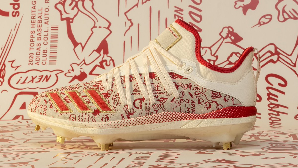 adidasDugout's tweet photo. Freshest pack in the game.
Available now ➡️ https://t.co/Sx69mYAiMj
#adizero #IconV @Topps https://t.co/d4vZeV7Zop