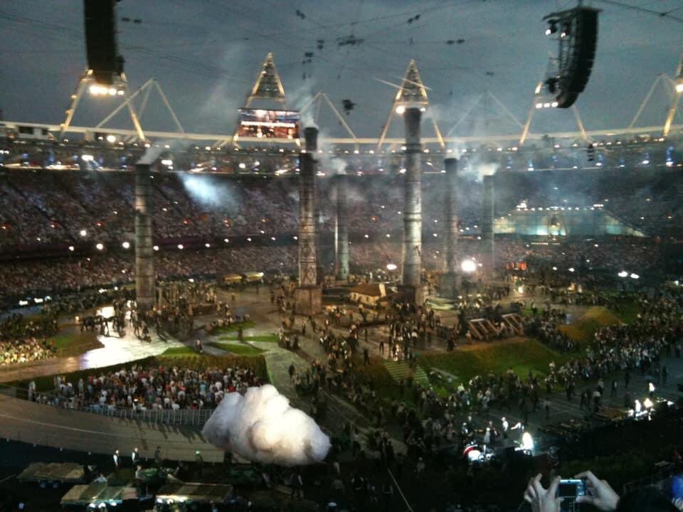 DDA_engineers's tweet image. Enjoying watching the #London2012 opening ceremony on the bbc tonight. Some great memories. A project we’re proud to have been involved in with both the chimneys and the inflated house later on #Olympics #engineering