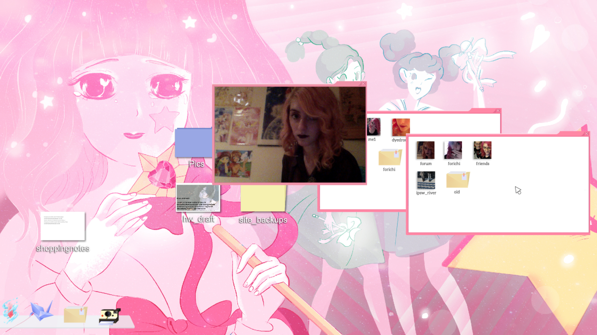 i see fmv game discourse is happening........... here's my contribution: 

i am a lady streamer and game dev who led and wrote a little game called cibele many moons ago lol and you might like it if you want an fmv game about a girl playing games. <3 

cibelegame.com