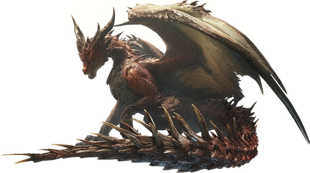 Name: Safi'jiivaTitle: Red DragonAverage Length: 4799.78cmAverage Height: ???Foot Measurements: ???Order: Elder DragonSuborder: Dark Light DragonFamily: JiivaHabitats: Guiding Lands (Secluded Valley)