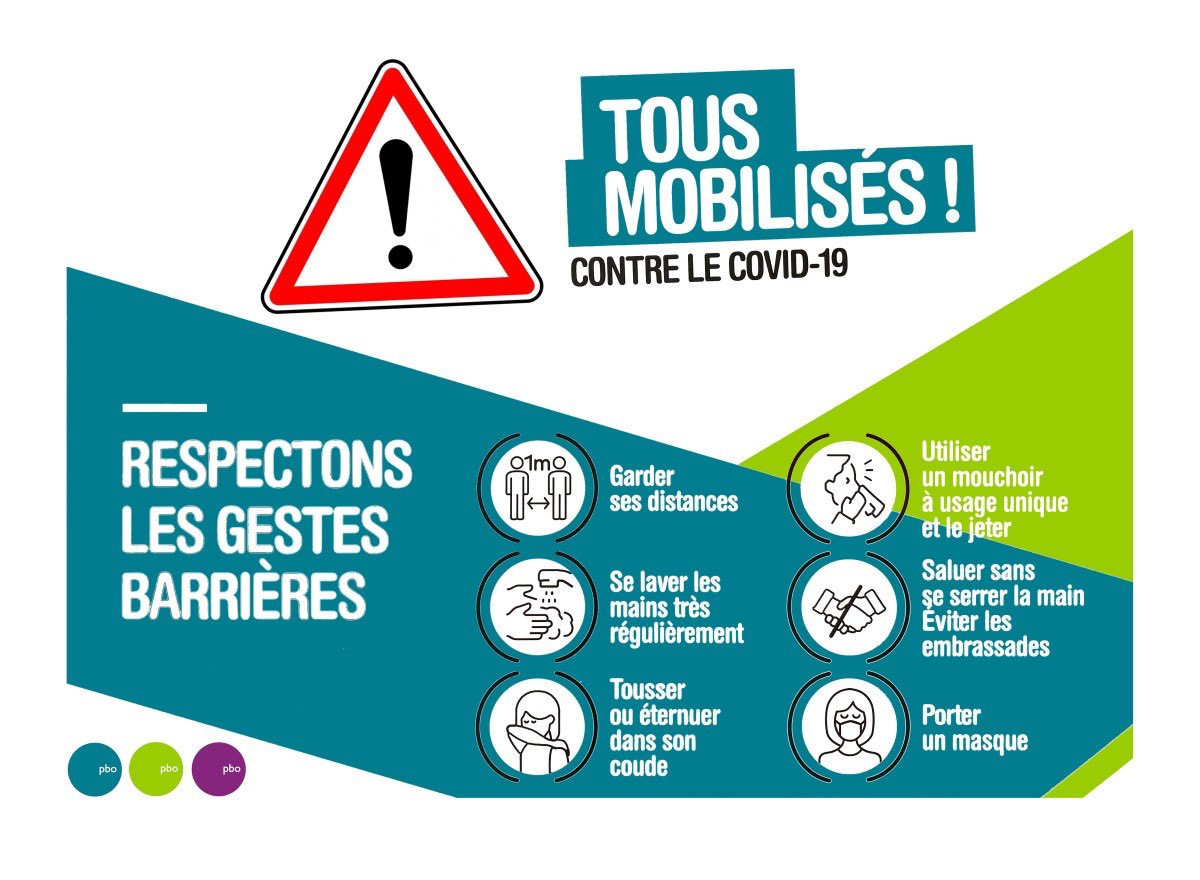 PBOARCHITECTURE's tweet photo. Tous mobilisés sur les chantiers !
Respectons les gestes barrières, c’est une question de bon sens ! https://t.co/H0nMly2L3K