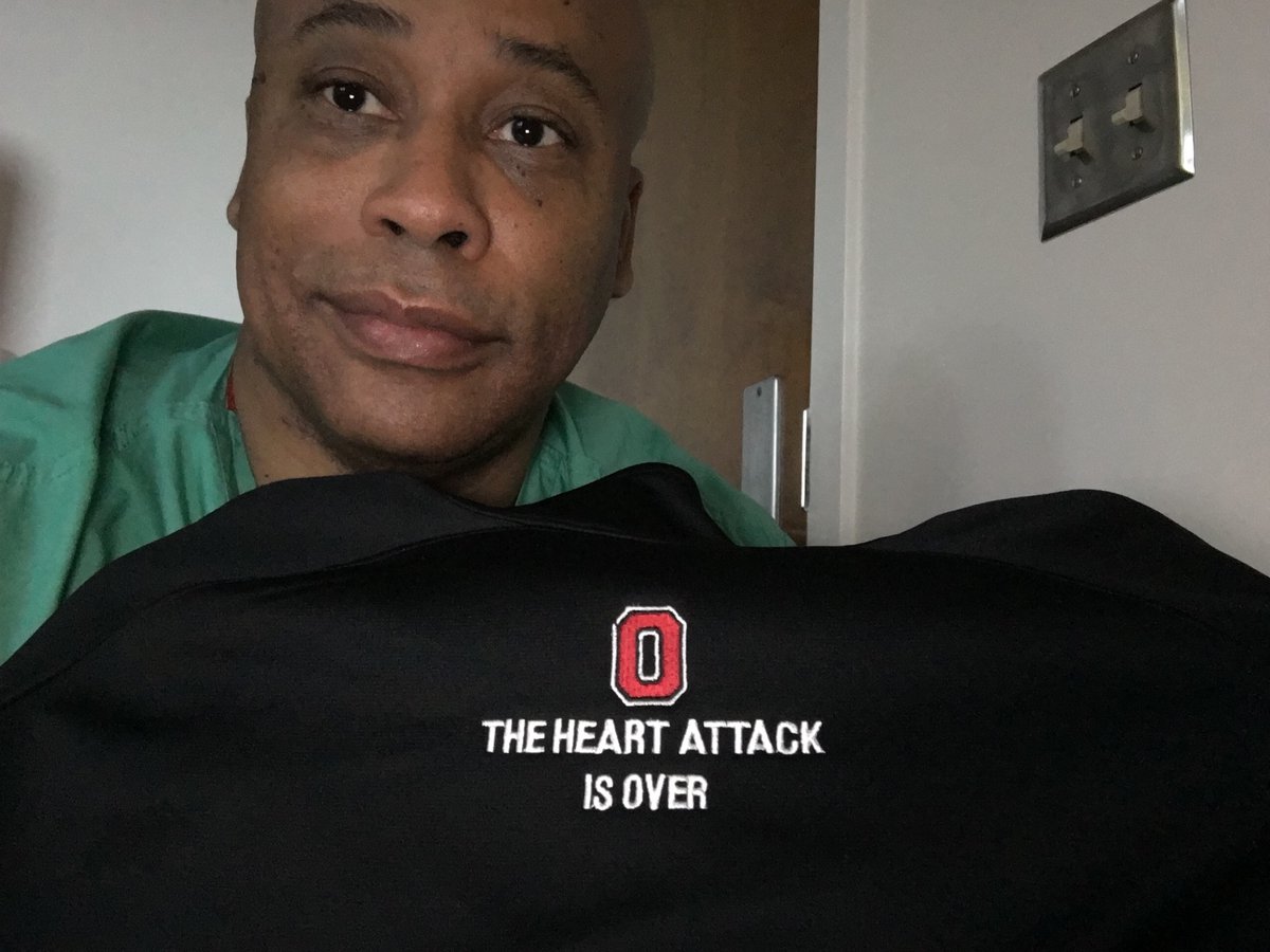 DrQuinnCapers4's tweet photo. These results brought to you courtesy of our new Interventional Fellow, Dr Moses Ashukem (L) and General fellow @KellyPaschkeDO (R). Acute Coronary Syndromes don’t stand a chance when we build diverse teams in the cath lab! 

#TakeAWomanToTheCathLab 
#BlackMenInMedicine https://t.co/1VISl6ukTJ