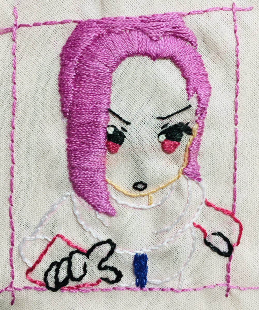 ケムリクサ刺繍ファンアート Irodoriちゃんねる