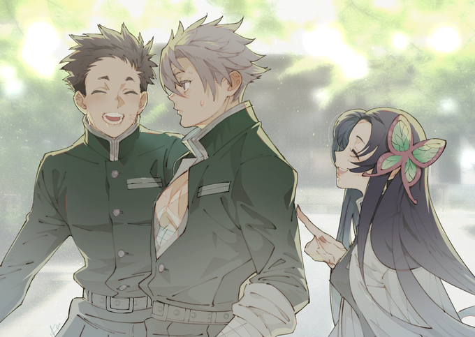 清次さんがTwitterに投稿した不死川実弥(鬼滅の刃)のイラスト。