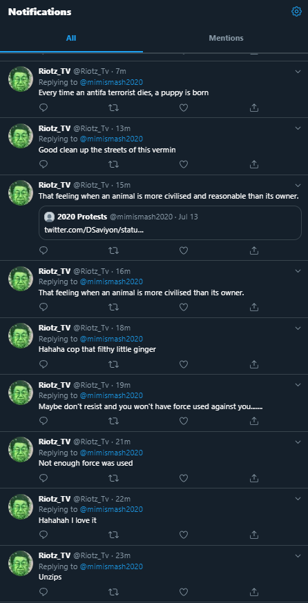 They are now trolling both of my accounts and escalating