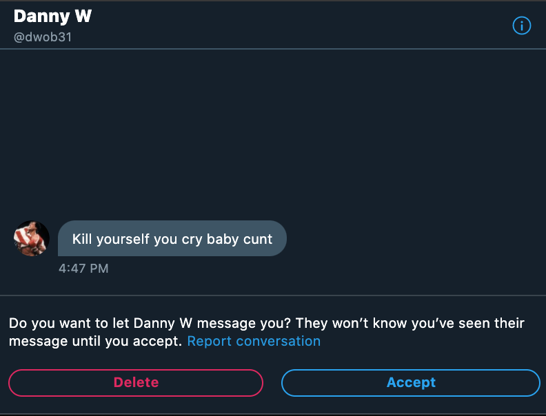 They are now trolling both of my accounts and escalating