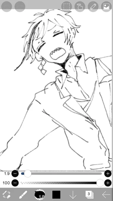 また女児みたいな?描いてない? 