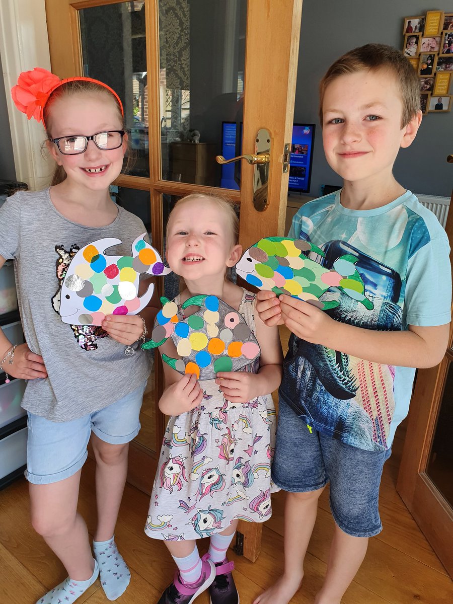 dawn_heley's tweet photo. Schools out!!! I have loved every minute of home schooling these 3. I will definitely miss it come September. I hand them back over to you @orrellstjames  thankyou for all your support and we hope you have a fab break! @OSJ_MrsSmith @OSJ_RecS @OSJ_RecT @OSJ_Y3N @OSJ_Y5C https://t.co/yM3sjwdjhw