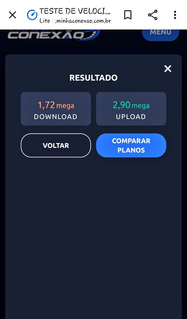 brunotoledo_o's tweet photo. Desde dia 1 junto, dia da instalação passando nervoso.
Contratei 25 Mega de internet da dona @ClaroBrasil e estou recebendo isso ( na imagem )
Já liguei pra central e é a mesma coisa
Liga modem... desliga modem e de NADA ADIANTA!
Até quando isso ?
#Claro #netclaro #internetClaro https://t.co/imrECwGYvK