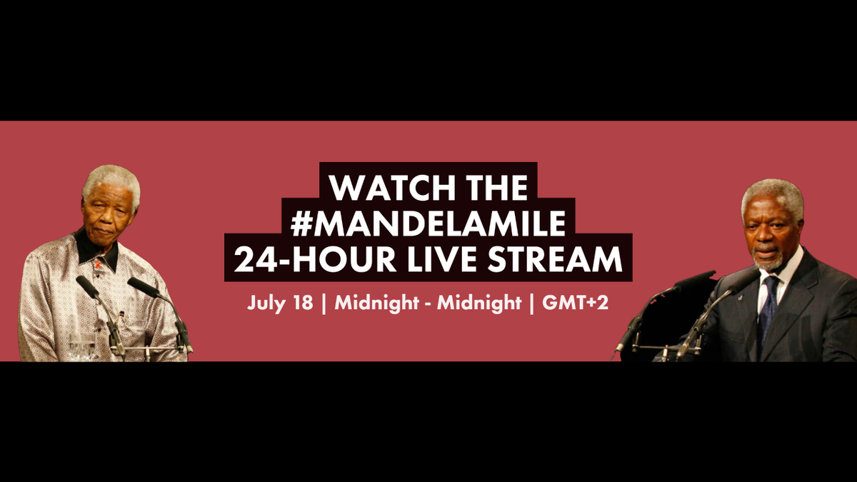 mm4kofi's tweet photo. The #MandelaMile 24-Hour live stream is HERE! Watch now at https://t.co/QtqORLgBSR https://t.co/hA3ky8illN