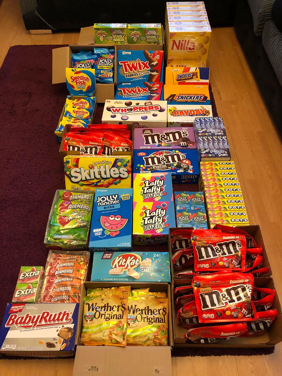 SpaceCoastCandy's tweet photo. And we are live! We've taken in our first batch of stock and have already started ending our sweets locally. If you'd like to get your order in head to https://t.co/Af9R27ErM4. 

We ship country wide. 

#americansweets #SmallBusiness https://t.co/2hvgwn9RYn