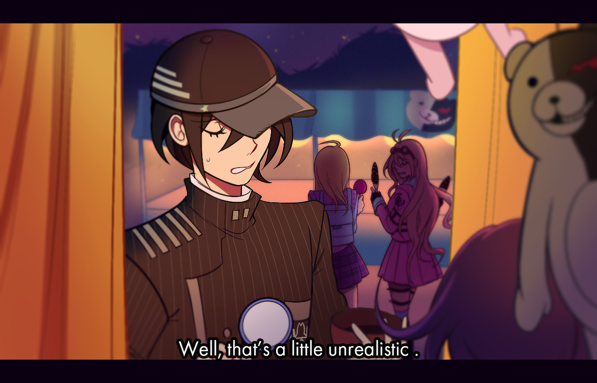 phantomorrow's tweet photo. i saw the new summer festival V3 graffart collab and immediately had the urge to redraw this scene from parks and rec w saiouma... yeah https://t.co/UPm13BVE3C