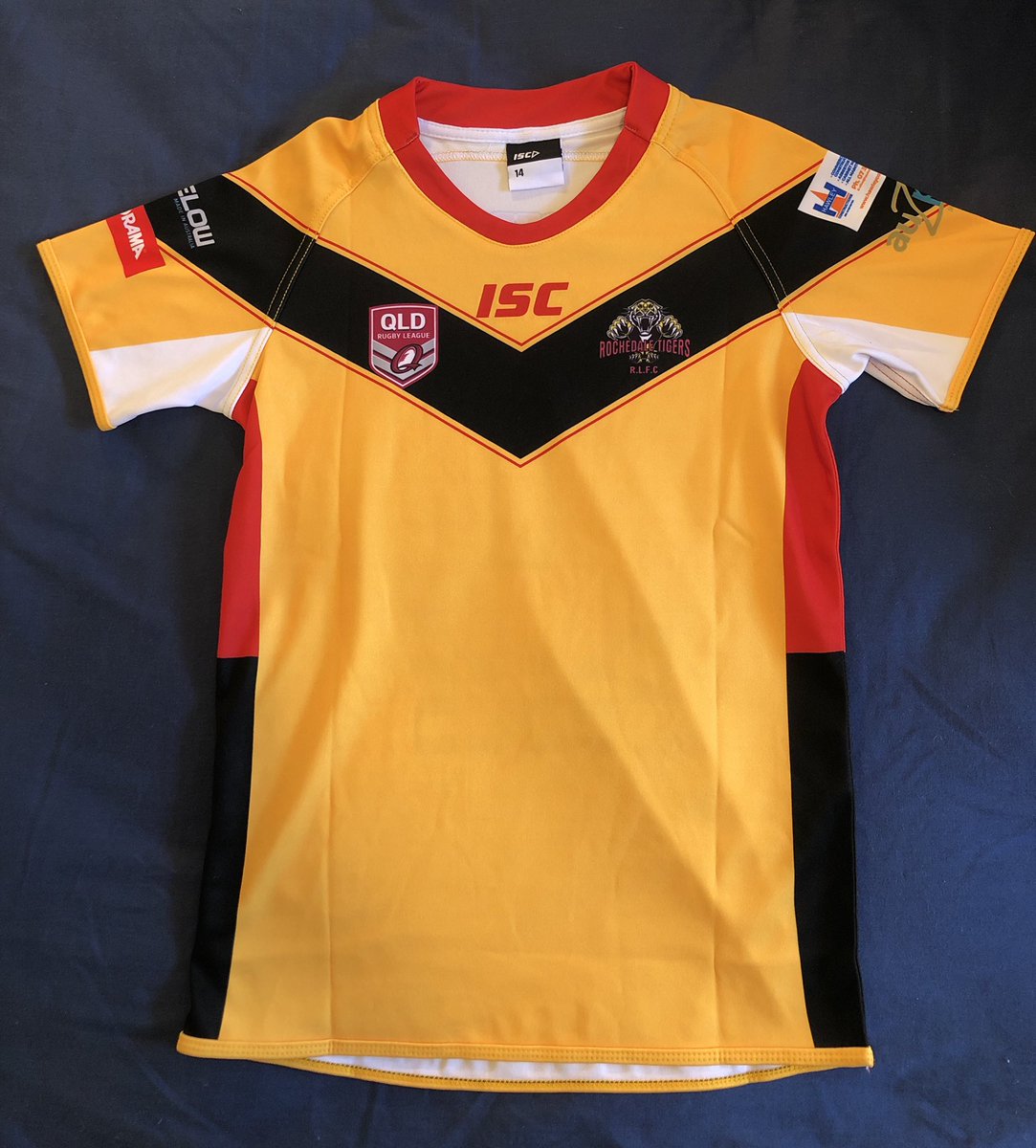 RochedaleTigers's tweet photo. Our New Jersey for our international teams this season. @JerseySpotter https://t.co/x5KFz6wKHd