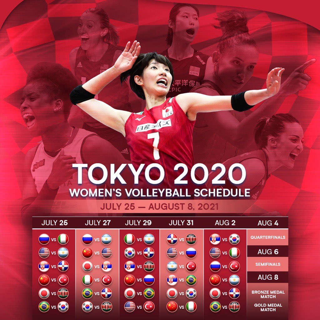 volleyballworld's tweet photo. #TOKYO2020 SCHEDULE CONFIRMED FOR 2021.

FULL STORY: https://t.co/v81K90vOEr

#volleyball 🏐 https://t.co/kxJ77i1Xoz