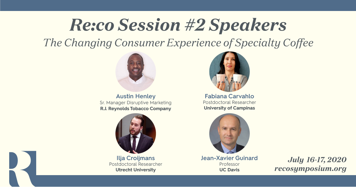 SpecialtyCoffee's tweet photo. In multiple sessions across the two days of Re:co Symposium, #SCAResearch team members have been hosting discussions about the changing customer experience! Thank you to the sessions' sponsor @ChemexCoffee for bringing us this interesting part of #Reco2020! https://t.co/WC5WJI2CPs