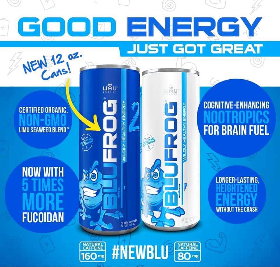 jlori403's tweet image. Have you had your blu frog today? limudrinks.com/Lorijohnson1