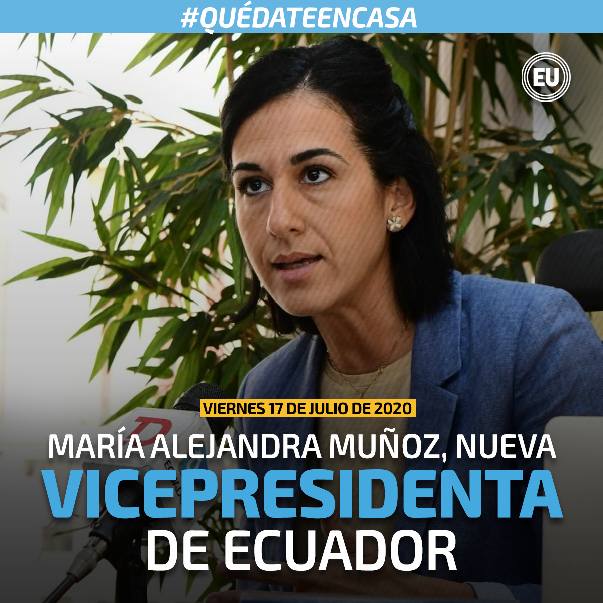 eluniversocom's tweet photo. #ATENCIÓN María Alejandra Muñoz es elegida Vicepresidenta de la República por el pleno de la Asamblea Nacional. ► https://t.co/ah8TWYumU5 https://t.co/Cs0PHoNuno