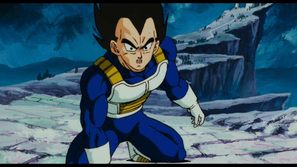 Vegeta, a Saiyan prince, realizing that he is so far outclassed literally gives up immediately because thats what normal Saiyans would do in that situation.Broli is the very embodiment of the themes of the Saiyan arc but told from a different perspective.
