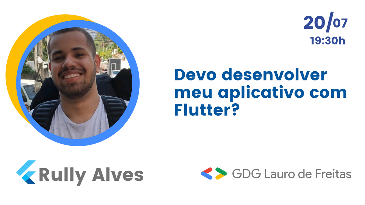 dannyserena's tweet photo. Vamos falar de Flutter? Então confira este Meetup: [TechTalk] Devo desenvolver meu aplicativo com Flutter? https://t.co/yYKrFYlhQm #Meetup via @MeetupBR https://t.co/0XkiMVsHeu