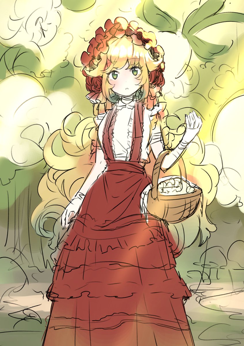 200717 숲 속 소녀