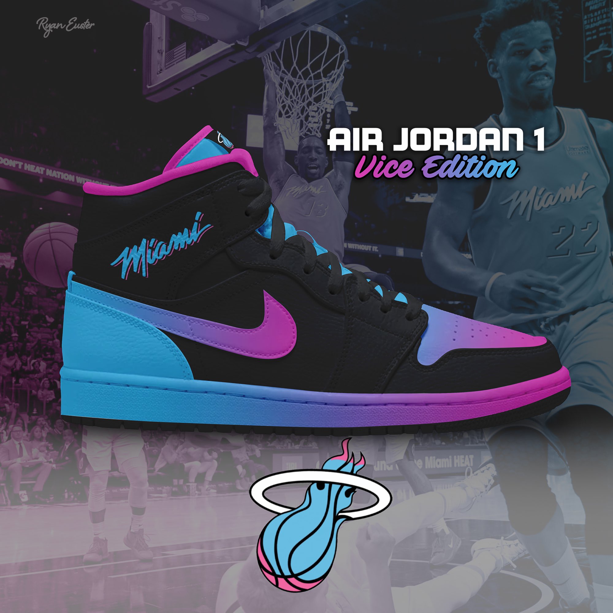 miami vice jordan 1
