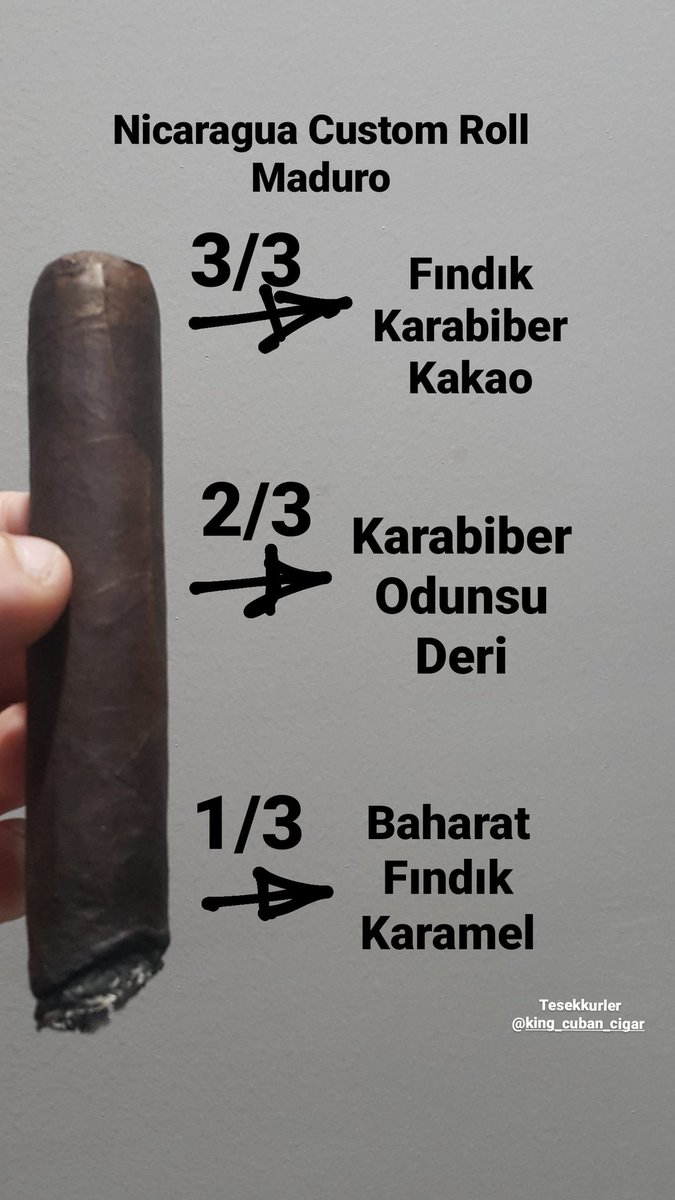 airdispatch's tweet photo. Nicaragua Custom Roll Maduro
cigar_academy_turkey
#cigaracademyturkey
#puroakademi
#customroll
#nicaraguan https://t.co/zhmMP4WcN1
