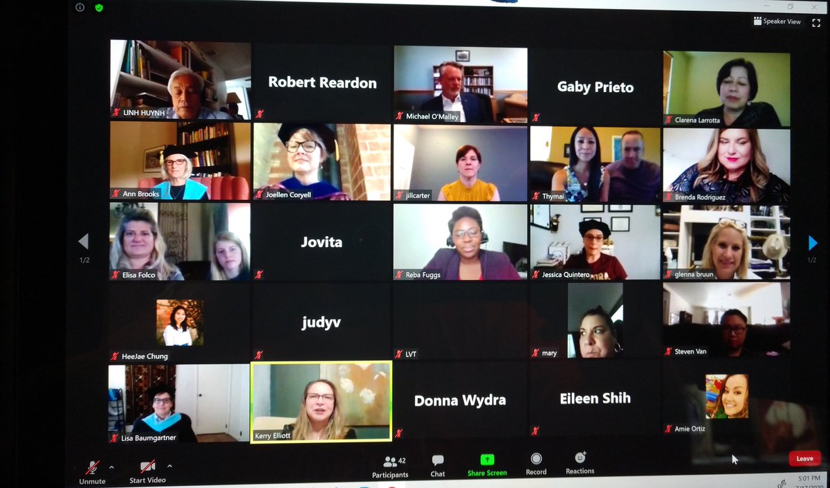 TxStateAdultEd's tweet photo. Virtually celebrating Spring & Summer 2020 APCE Graduates’ Graduation with faculty, family, and friends🎉 We are incredibly proud of all your hard work, dedication, and accomplishments. Congratulations on your graduation! 🎉 #VirtualToast #APCEProud https://t.co/oU7sYr76K5