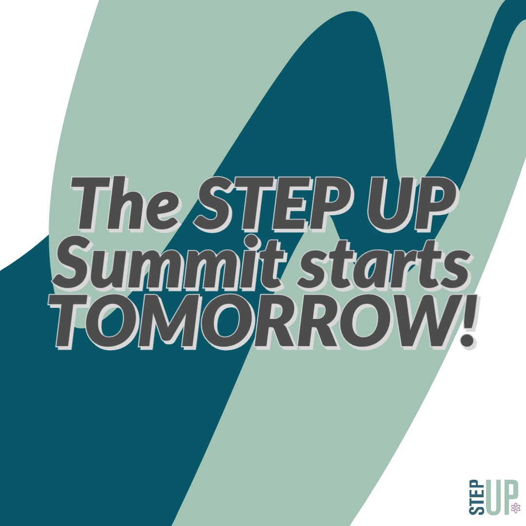 STEPUPphysics's tweet photo. Ambassadors, assemble! It's time for our 2nd annual STEP UP Summit, our big event for our ambassadors! Can't wait to see you this weekend! #STEPUPsummit https://t.co/8SW5sLt8h3