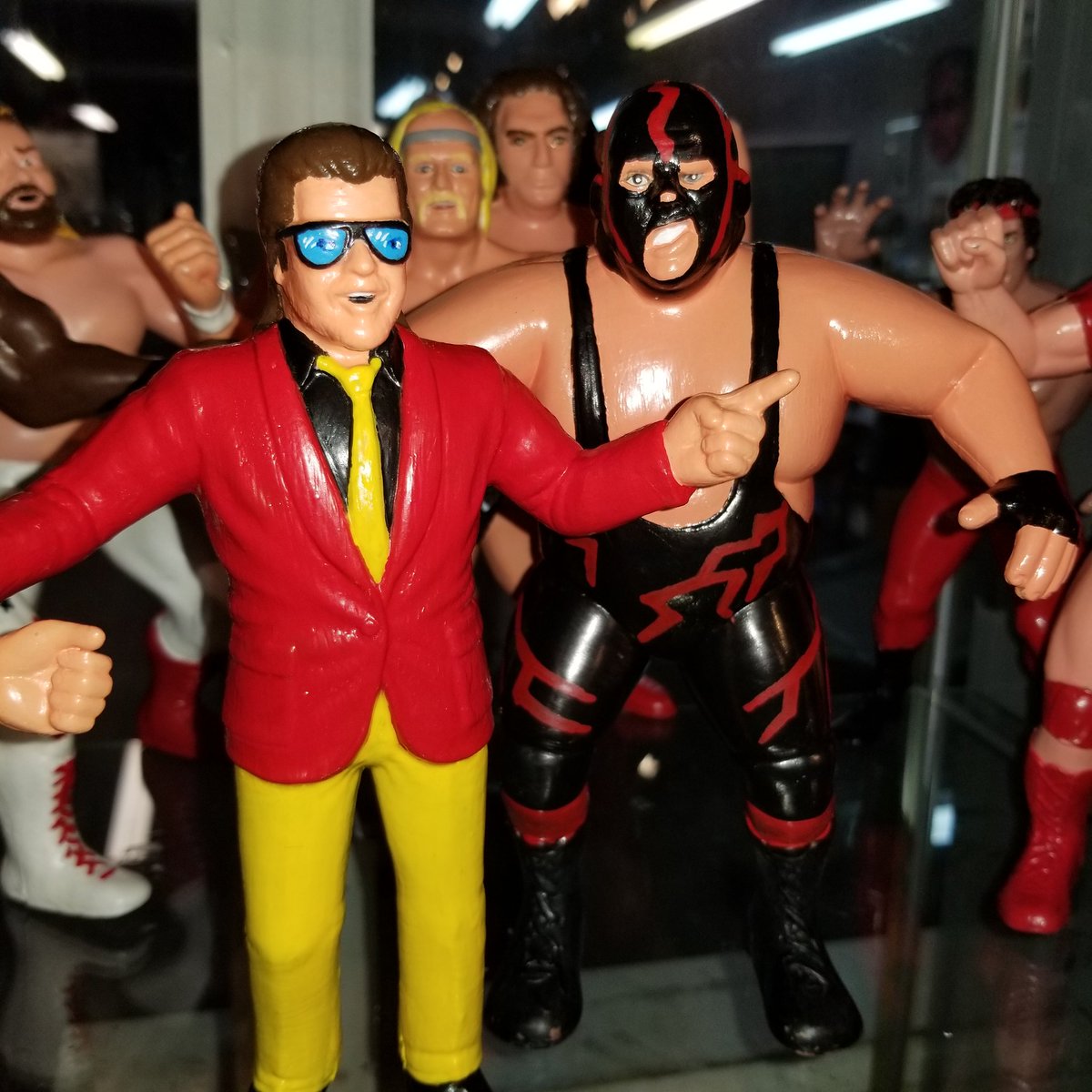 TytanComics's tweet photo. Finished up @TheJimCornette &amp; @GreatBrianLast breakdown Summer Slam 96 &amp; decided to do a #bigvanvader custom to go along with my newly finished Corny.

Thanks for the show guys. Keep it up.
#CultOfCornette https://t.co/ib2ZBzZVCf