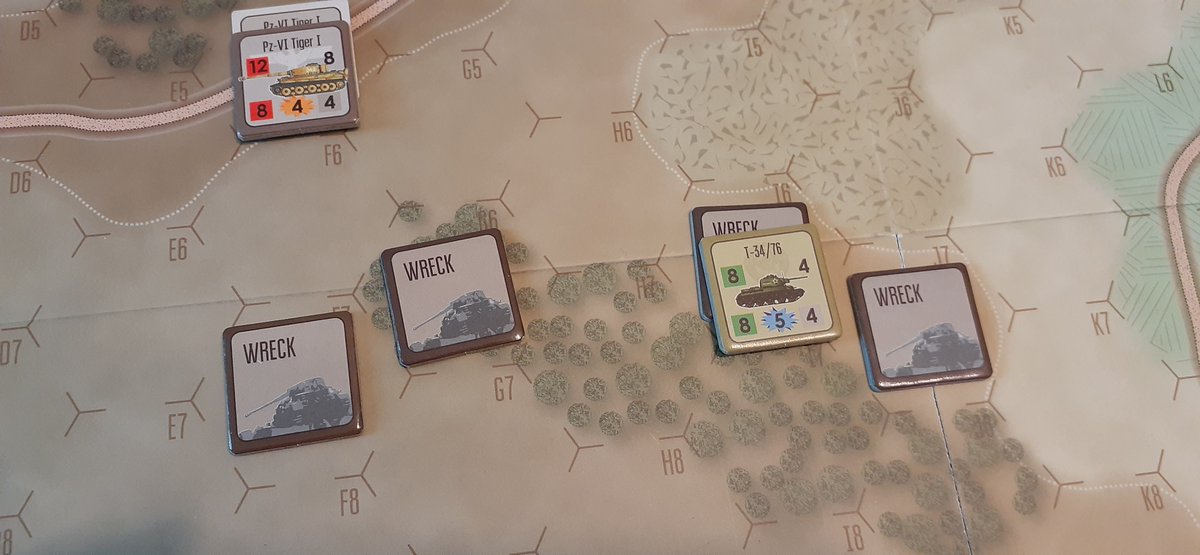 MarkHoltWalker's tweet photo. Tiger tanks prowl the plains of the Eastern Front #platooncommander #boardgame #wargame #fun @seahawk860 @TheGamingGang @WargamerCom
https://t.co/tzTWzwr3Gw https://t.co/51zQzQRrv0