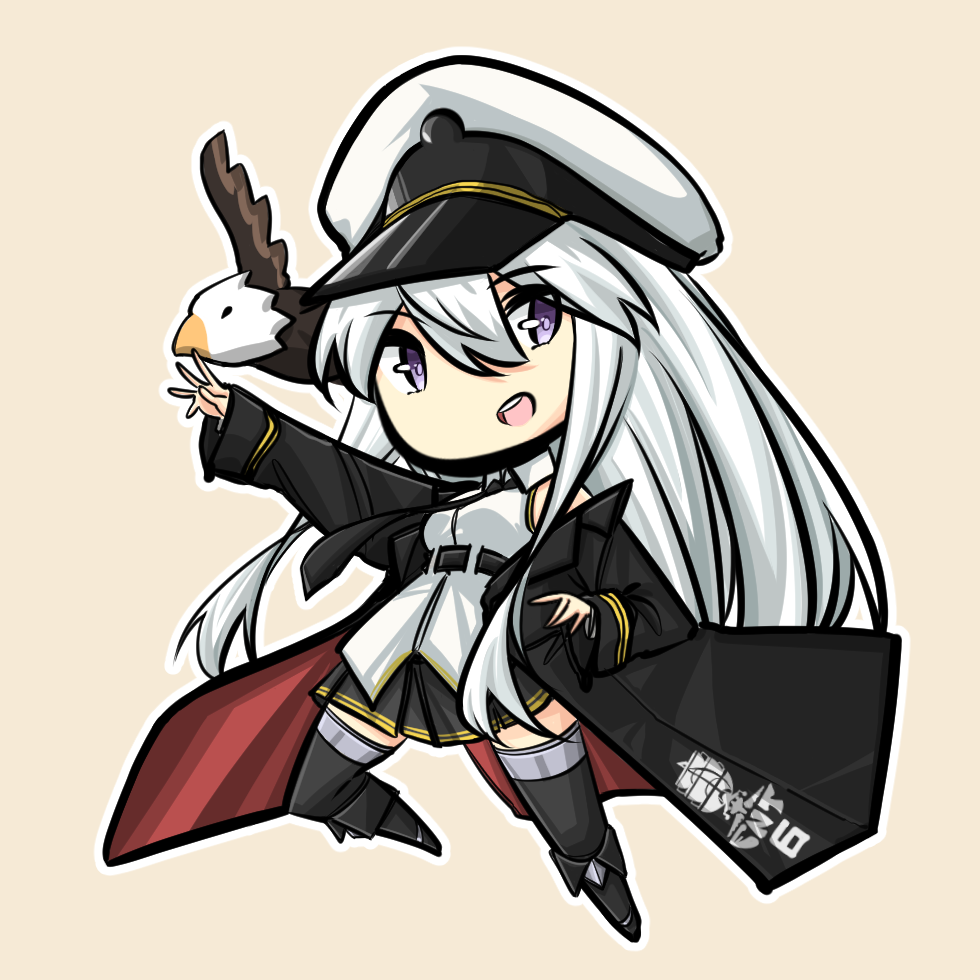 エンタープライズ(アズールレーン) 「#デフォルメ絵を流してデフォルメ民を増やそう
#アズールレーン 」|Sugoidere™のイラスト