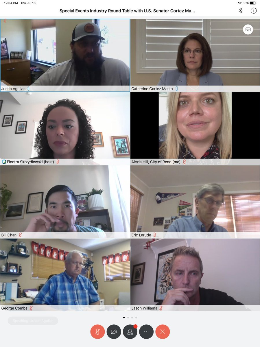 We have such a stellar representative in <a href="/SenCortezMasto/">Senator Cortez Masto</a>. Thank you for pulling together N NV special event promoters to discuss how the federal government can support their industry  in the post-COVID world. #civiccelebrations #biggeslittlecity