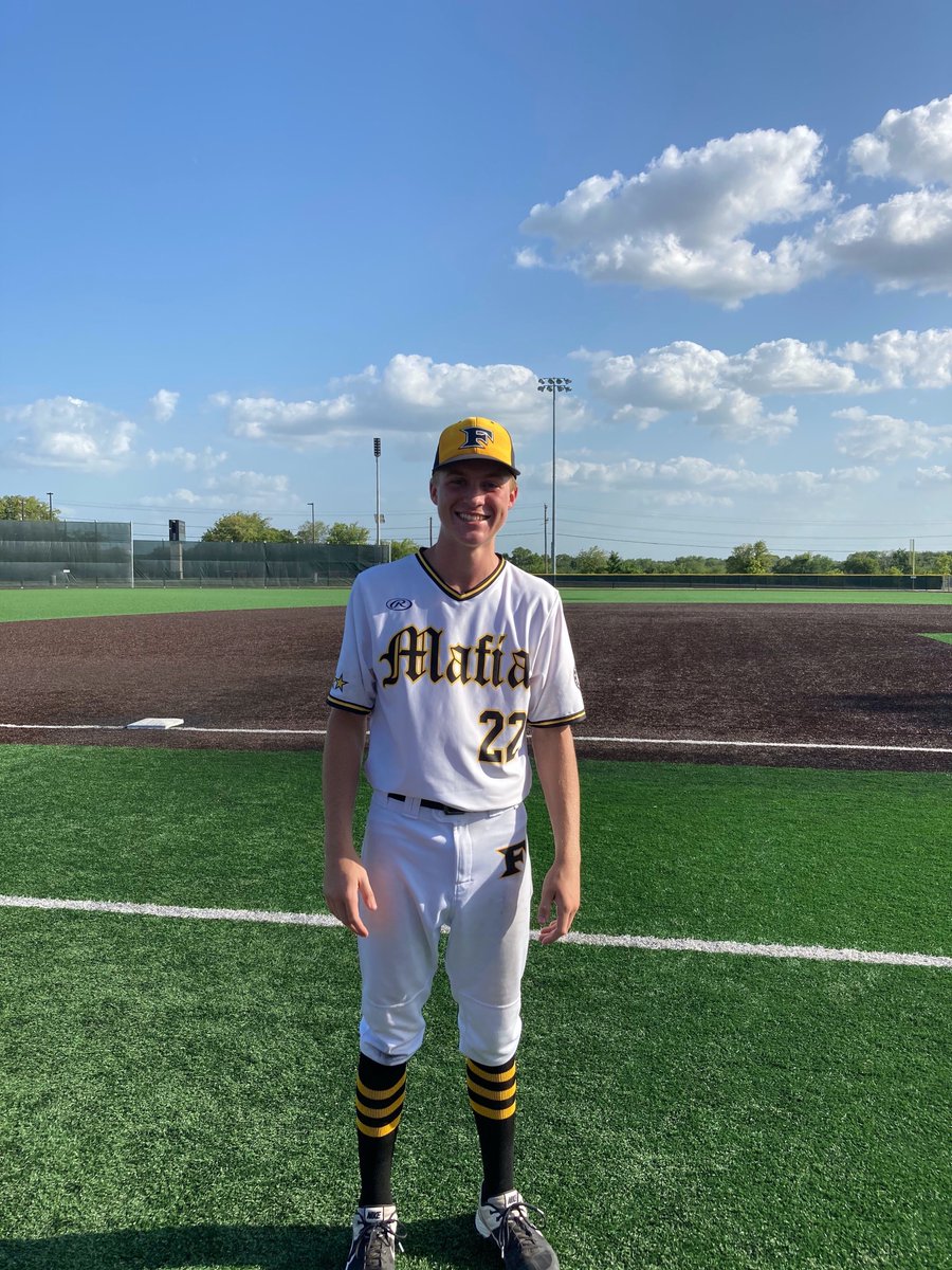 FiveTool's tweet photo. @FiveToolTexas F: @FiveStarPB Texas 4, @NTXBC_DIRTBAGS Allerheiligen 1
PoG: @CalebCJ22 6.0 IP, 2K, 3H, ER
Notable: @BrittKing2022 1-4, 3B, RBI | @BushkoNolan 1-2, RBI https://t.co/q6ytPb8npE