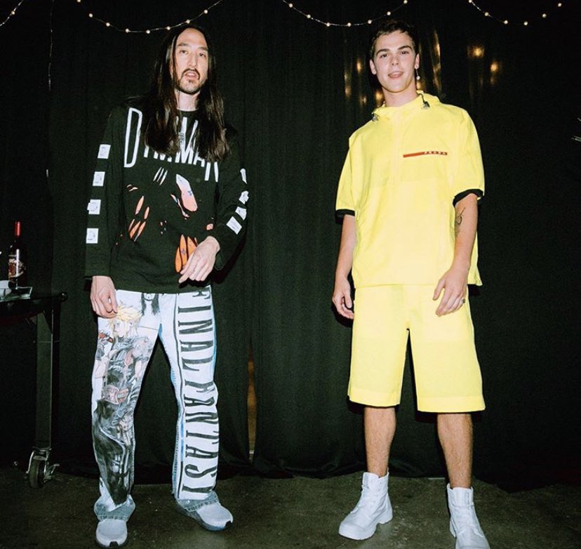 AJMBRmidia's tweet photo. 📷 AJ Mitchell &amp; Steve Aoki https://t.co/YvRb6dq5wH