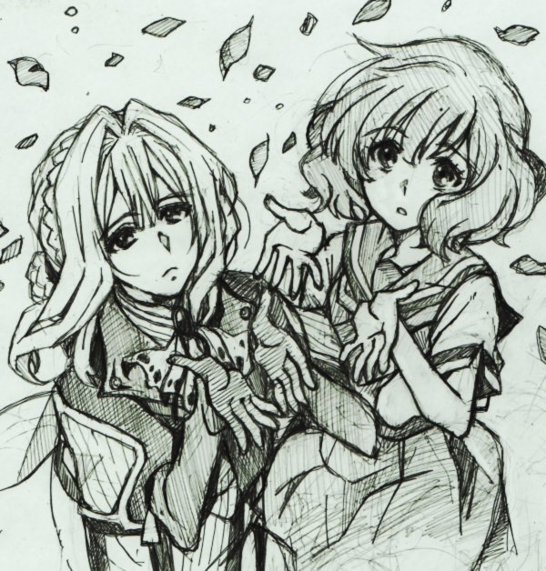 時間がなく、落書きでスミマセン。
これからもずっと…ずっと…ですね。
本当にスミマセン。…では、
今日は締切日なので出勤…行ってきます
…
#PrayForKyoani
#ヴァイオレット・エヴァーガーデン
#VioletEvergarden