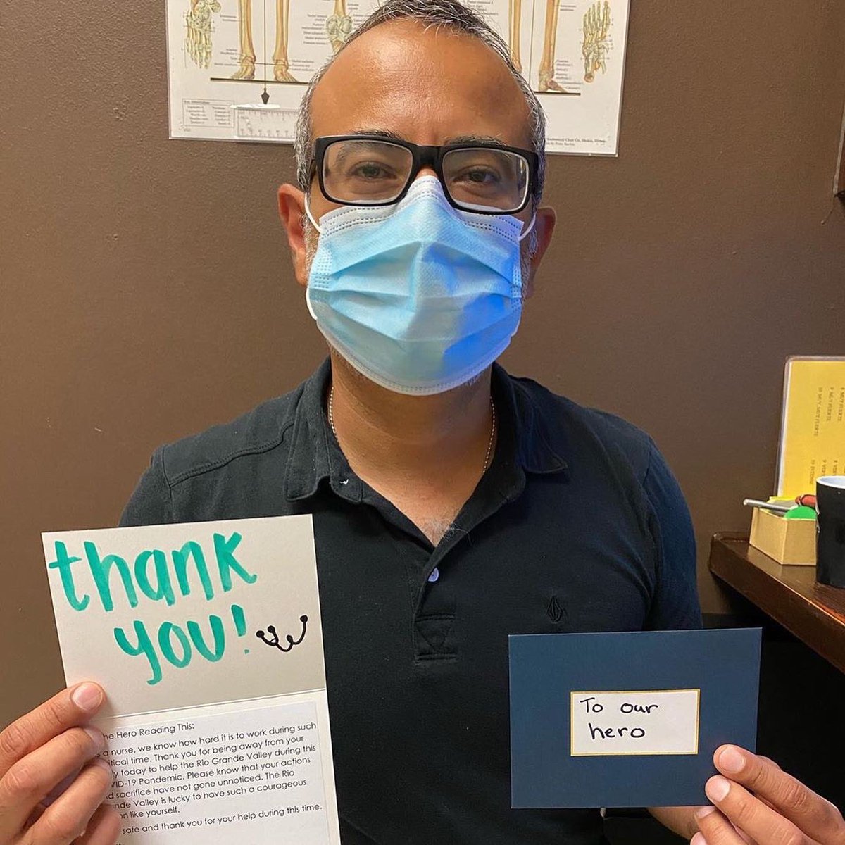exploremcallen's tweet photo. Special shoutout to the @MissionTerryPT crew for dropping off thank-you notes &amp; treats to the group of nurses staying @DoubleTreeRGV!

The @DoubleTreeRGV is hosting a number of out of town nurses who have come to help at our hospitals which are currently at capacity.(1/2) https://t.co/5Cx3ZwkRdS
