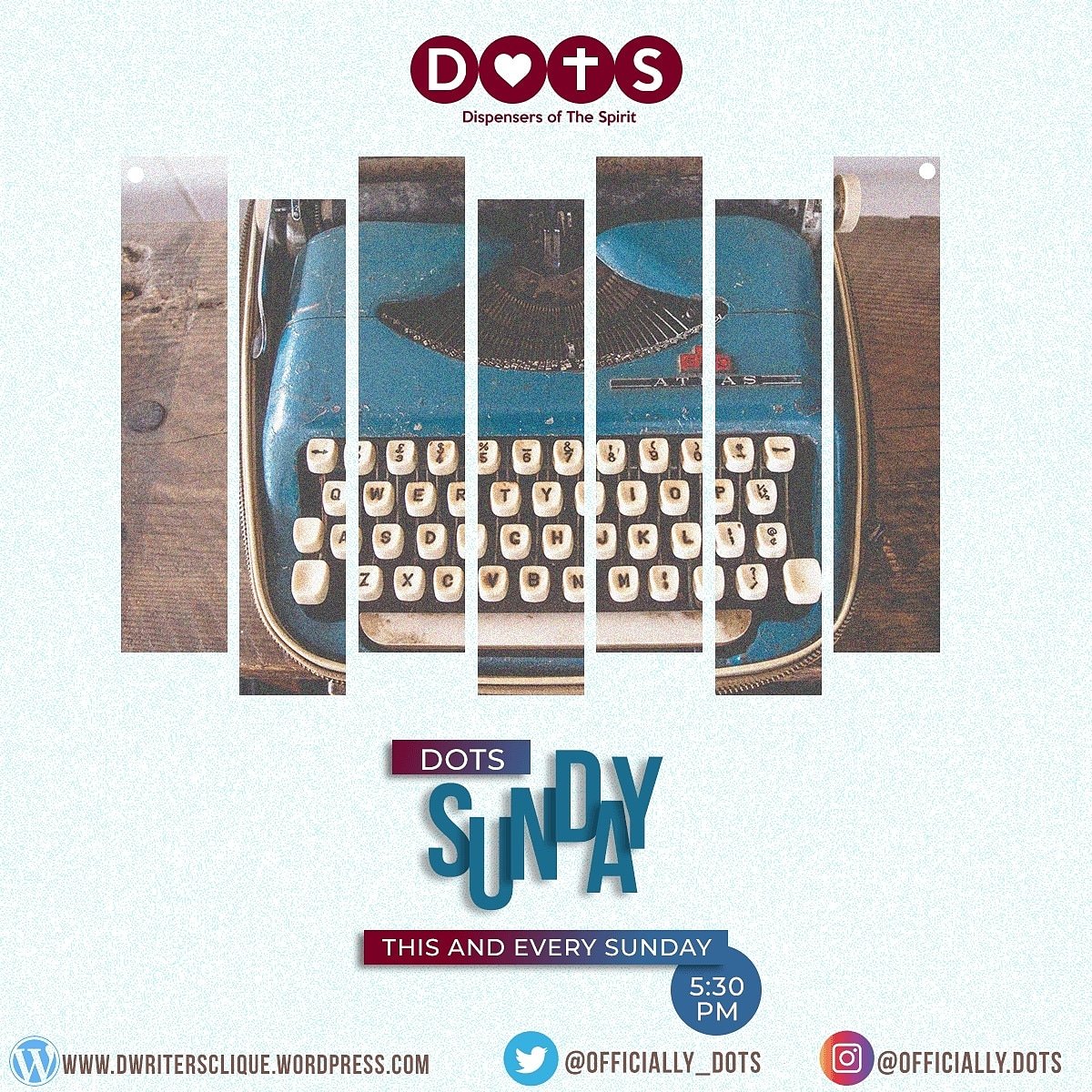 officially_dots's tweet photo. Knock knock
Who's there?
It's DOTS
DOTS who?🙄
DOTSundayyyyy!😄
Definitely coming your way this and every Sunday at 5:30pm!
Indeed, DOTS is back😉
Anticipate!
https://t.co/Gh0lx4OO19
IG: officially.dots
#WritingCommunity #poetry #sundays #WeAreDOTS #music #wordpresswebsite https://t.co/t2UcRdONHS