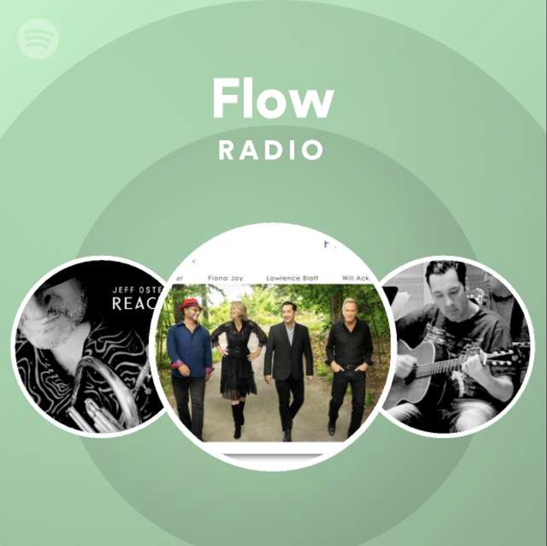 fionajoymusic's tweet photo. Flow RADIO features songs by FLOW plus each of the band @LawrenceBlatt @Jeff_Oster @fionajoymusic #twitterlessWill :) #windhamhill fans will LOVE this radio playlist made by Spotifyhttps://open.spotify.com/playlist/37i9dQZF1E4yksrZkIGG3g?si=texQggdqR2CCg-tN77nmGg https://t.co/HfsNwROTCZ