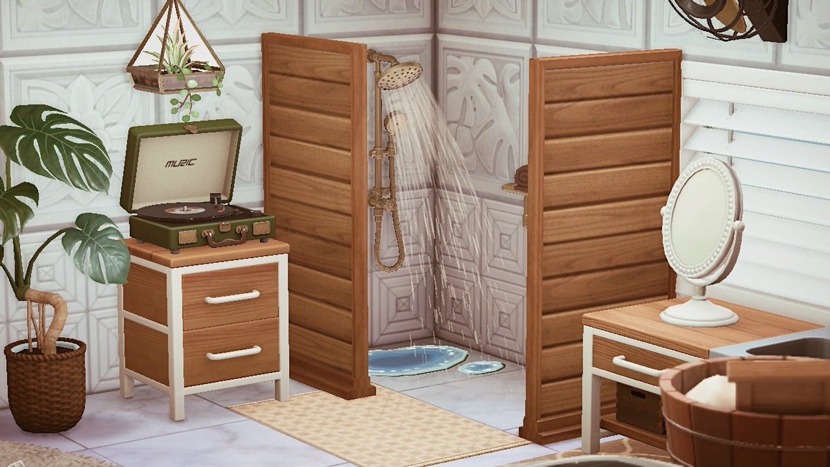 Moonlight_Lhiz's tweet photo. Bathroom/Laundry room 🛁🚿🧺
#acnhdesign #acnh #animalcrossing https://t.co/oRgAvNx4AC