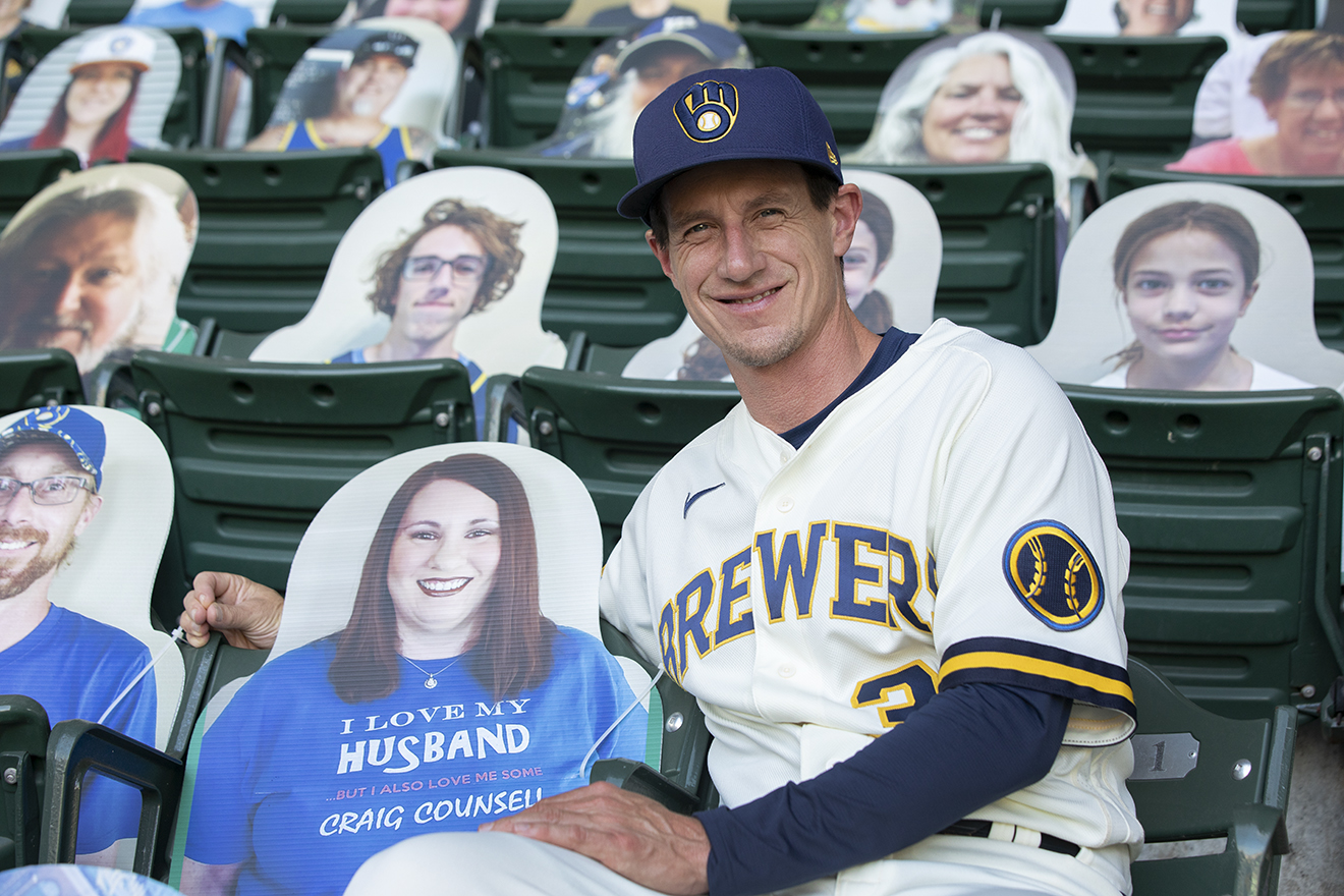 Milwaukee Brewers on X: We love us some Craig Counsell, too, Casey! And we  love our Brewers Cutout Crew. There's still time to join:    / X