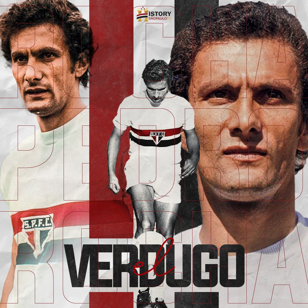 HistorySPFC's tweet photo. Artigo de luxo do futebol uruguaio, Pedro Rocha era um jogador elegante! O estiloso “El Verdugo” possuía tantas qualidades que até o “Rei Pelé” rendeu-se ao seu futebol, ao afirmar que o meia era um dos melhores jogadores do mundo. #ElVerdugo https://t.co/hpb45Lbksc