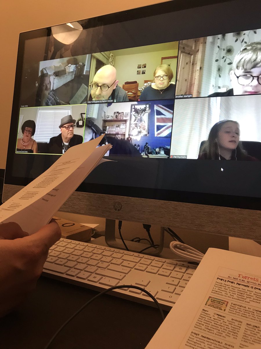 strictlynina's tweet photo. A murder mystery with my brothers and their families. A fun evening. #crossingthetimezones #maplegames https://t.co/Plp6vZOzK0