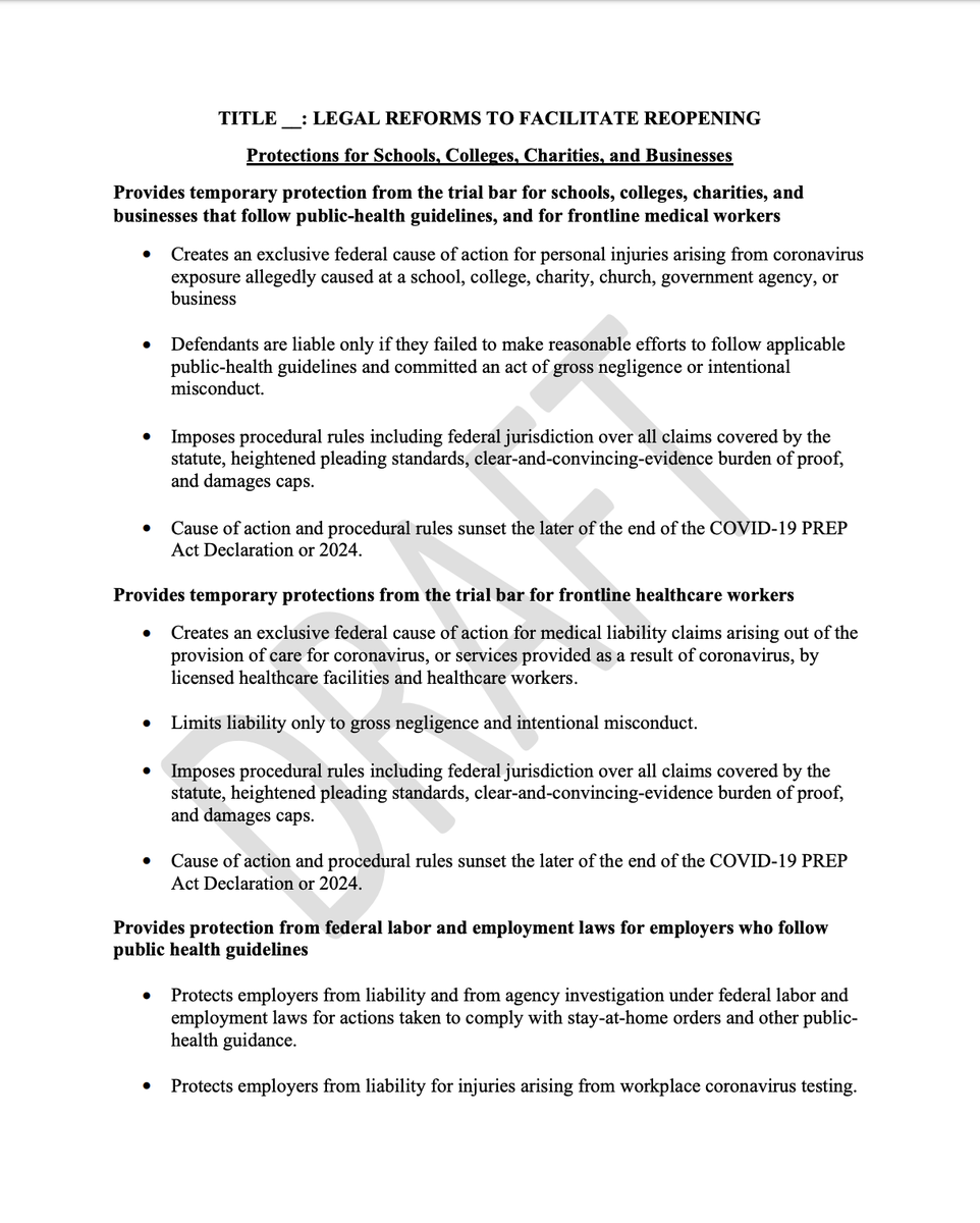 Page 1 of the draft proposal. The text is linked in the original tweet.