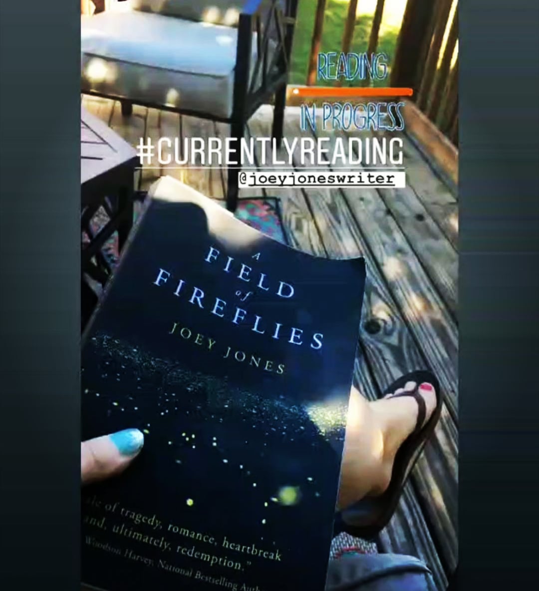 JoeyJonesWriter's tweet photo. Fan Photo Friday: This photo shared by Caitlin leads to the question: What are you currently reading?

#fanphotofriday #currentlyreading #AFieldOfFireflies #readinginprogress #bookclub #bookworm #bookaholic #bookaddict #amreading #beachbook #beachread #poolreading #summerread https://t.co/5ItDO55osg